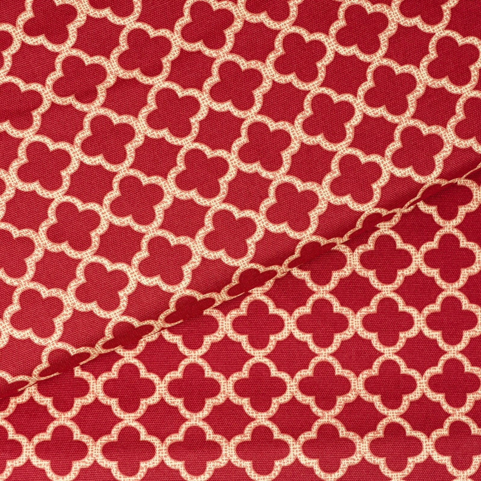 Waverly Inspirations 45" 100% Cotton Medallion Sewing & Craft Fabric 8 yd By the Bolt, Ruby