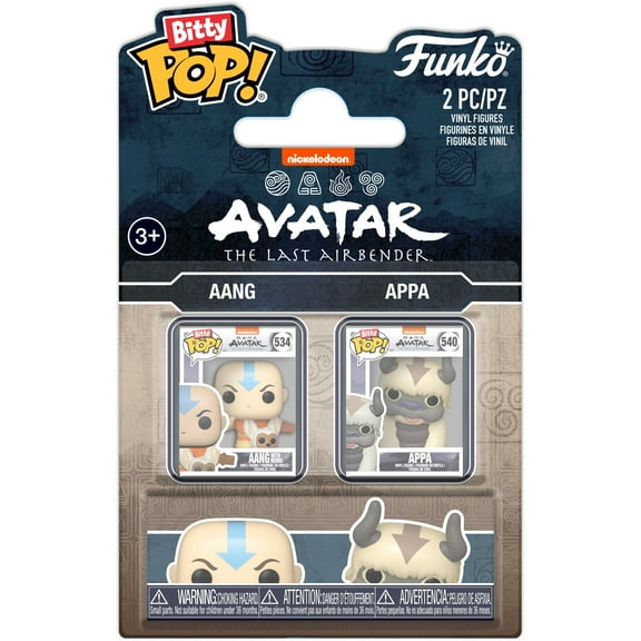 Funko Bitty POP!: Avatar: The Last Airbender 2-Pack - Aang & Appa