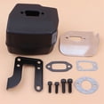 thumbnail image 4 of Exhaust Muffler Deflector Kit Fit Husqvarna 61 268 272 272XP 268K 272S Ported, 4 of 6