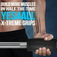 thumbnail image 2 of Yes4All Xtreme Grip Thick Bar Muscle Builder, Black, Pair, 2 of 7