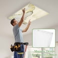thumbnail image 4 of Marble Yellow Magnetic Fluorescent Light Covers for Ceiling Lights 2x4Ft, Modern Abstract Ink Painting Luxury Office Classroom Kitchen Drop Ceiling Light Covers Lighting Filters Shade Panel 3 Packs, 4 of 9