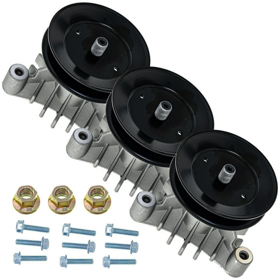 8TEN Spindle Assembly for Husqvarna 532137152 46-inch Deck 3 Pack 810-CSP2440N