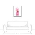 thumbnail image 3 of Creative Products Watercolor Pink Pineapple 20 x 30 Canvas Wall Art, 3 of 3