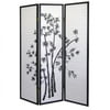 Dorel 00R591 (18''W x 3 Panel) x 71''H Room Divider - Bamboo