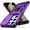 Purple, variant on for Samsung Galaxy S21 Ultra Case,with Camera Lens Cover HD Screen Protector,[Military Grade] Ring Car Mount Kickstand Hybrid Hard PC Soft TPU Shockproof Protective Case for S21 Ultra, Blue