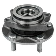 Detroit Axle - Front Wheel Bearing Hub for 2011-2017 Nissan Juke, 11-12 Leaf, Wheel Bearing and Hub Assembly 2012 2013 2014 2015 2016 Replacement