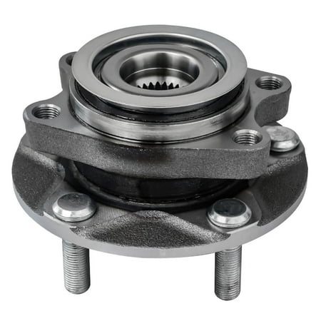 Detroit Axle - Front Wheel Bearing Hub for 2011-2017 Nissan Juke, 11-12 Leaf, Wheel Bearing and Hub Assembly 2012 2013 2014 2015 2016 Replacement