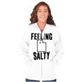 thumbnail image 4 of Feeling Salty Utah Beehive State Zip Up Hoodie Men's Women's Brisco Brands S, 4 of 5