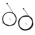 thumbnail image 3 of Mountain Bike Brake Cable Front Rear Brake Inner Wire Set - Black, 1.7m, 3 of 10