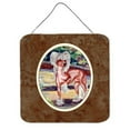 thumbnail image 1 of Chinese Crested sur le Patio Impressions Murales Ou de Porte, 1 of 1