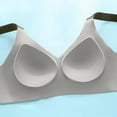 thumbnail image 5 of Lushfitting Powerful Push Up Bra Caralush Seamless Bras Comfortable Wireless Full Coverage Bralettes Mint Green 36, 5 of 5