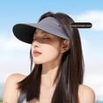 thumbnail image 5 of Foldable Sun Hat for Women - Traceless Large Sun Hat with Excellent UV Protection, Perfect for Travel, Beach, and Outdoor Activities B, 5 of 5