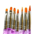 thumbnail image 2 of Vogacara BGVfive Kit de herramientas de manicura Nail Art Brush Pens Nail Brushes Gel Esmalte de uñas Pintura Dibujo Pinceles Set 7pcs / set Juegos de manicura Vogacara  MJ0815-00, 2 of 5