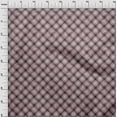 thumbnail image 4 of oneOone Cotton Poplin Twill Light Brown Fabric Check Craft Projects Decor Fabric Printed By The Yard 56 Inch Wide, 4 of 4