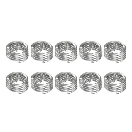 

Uxcell M8 x 1.25 1D 8mm 304 Stainless Steel Wire Thread Insert Threaded Sleeve 10 Pack