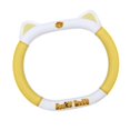 thumbnail image 1 of funtasica Car Steering Wheel Cover Car Steering Wheel Protector Comfortable Breathable Car Yellow, 1 of 9