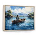 thumbnail image 2 of Designart "Disciple'S Christian Land Journey I" Christianity Floater Framed Wall Decor, 2 of 5
