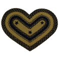 thumbnail image 1 of Mr. MJs Trading AG-64111 Braided Heart Rug, 1 of 1