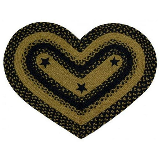 Braided Heart Rug
