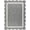 Charcoal, Cream / Varro, variant on BoutiqueRugs Varro Traditional Area Rug - Outdoor Safe - Navy, Cream - 2'4" x 3'9"
