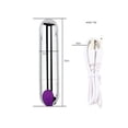 thumbnail image 3 of CNKOO Mini Wireless Massager Stick Rechargeable Waterproof Wireless 10 Vibration Modes, 3 of 7