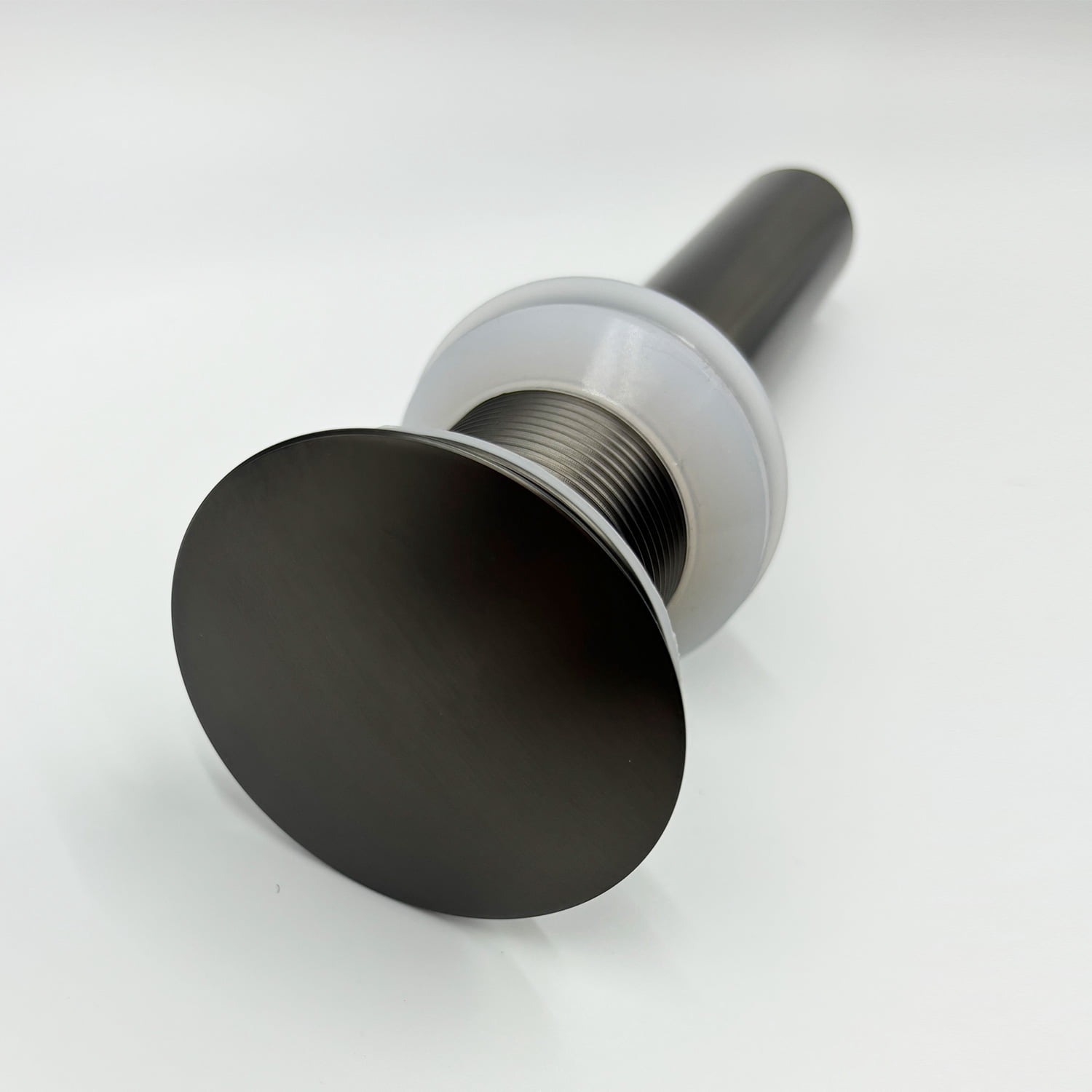 Bathroom Sink Drain without Overflow, Vessel Sink Lavatory Vanity Pop Up Drain Stopper, 304 Stainless Steel