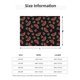 thumbnail image 5 of Fotbe Watermelon Manta de Franela con Estampado, Manta Ultrasuave para Cama, Sofá, Auto, Hipoalergénica y Antibolitas-40"x30", 5 of 6
