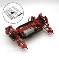 thumbnail image 3 of Piezas de mejora para coches RC: Adaptadores de buje de rueda con accionamiento hexagonal, brazos oscilantes traseros, copas de dirección. Plata, 3 of 8