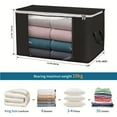thumbnail image 5 of 6 Pack Clothes Storage Bags, Upgraded Foldable Fabric Storage Bags, Storage, 5 of 5