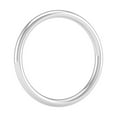 thumbnail image 2 of 14K White Gold 2mm Plain Wedding Band (Ring Size 10.5), 2 of 6
