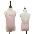 thumbnail image 7 of CYRBOKO Gymnastics Leotards for Toddler Girls, Backless Training Spaghetti Strap Stretchy Ballerina Dancewear Pink Size 3-4 T, 7 of 7
