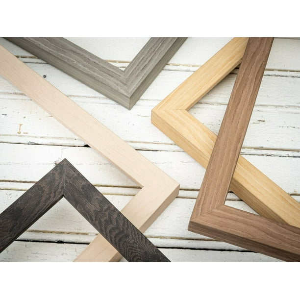 Handcrafted Narrow Savannah Picture Frame Choose Your Size and Finish