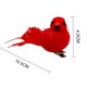 thumbnail image 4 of 10 Uds. Cardenales rojos con Clip adornos para árboles de Navidad con plumas artificiales B, 4 of 4