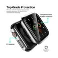 thumbnail image 3 of Case & Tempered Glass Screen Protector For Apple Watch Series 7 (41mm) / Series 7 Aluminum (41mm) - SuperGuardZ TPU Shockproof Protective Guard Shield Cover Armor, 3 of 9