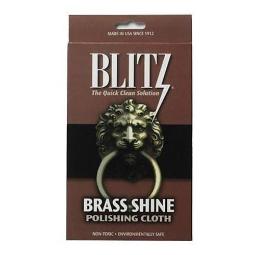 2 Pack Blitz Brass Tarnish Eater Cloth-Single Ply Treated 