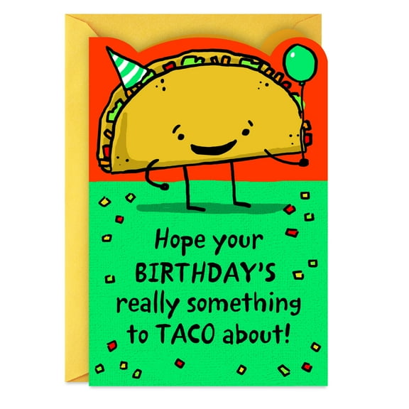 Hallmark Funny Birthday Card (Celebrate Like There's No Tamale)