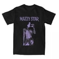 thumbnail image 1 of Camiseta de magzy Star para hombre y mujer, camisa Vintage de gran tamaño, algodón informal, cuello redondo, talla grande, 1 of 7