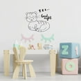 thumbnail image 3 of Zzzz Good Night - Bed Time Quotes Cute Little Baby Tiger Silhouette Vinyl Design Wall Sticker Art Decal Boys Girls Kids Room Bedroom Nursery KinderHome Decor Stickers Decoration Size (22x30 inch), 3 of 3