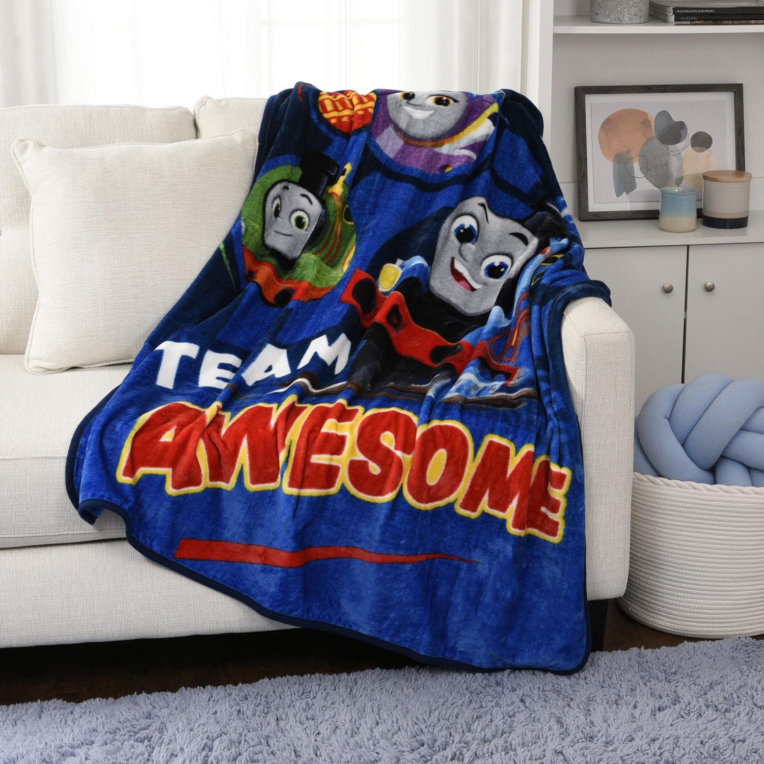 Thomas & Friends Kids Throw Blanket, 50" x 60"