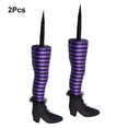 thumbnail image 4 of Wosthever 2 piezas de estacas de pierna de de Halloween, botas de pierna de bruja, estaca de jardín para Halloween, accesorios de Kits de decoración para fiestas No.1, 4 of 6