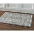 thumbnail image 4 of Linon Home Decor Serape Area Rug Collection, Gray, 5' x 7.6', 4 of 4