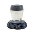 thumbnail image 1 of Automatic liquid adding steel wire ball Brush pot artifact Short handle brush Bathroom Sink, 1 of 2