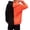 Orange, variant on Men's Colorblock Hoodie Solid Color Hooded Sweatshirt L
