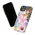 thumbnail image 3 of Coquette Aesthetic Phone Case, Leopard Print & Pink Cocktail Collage Cover for iPhone 17 16 15 14 13 12 11 Pro Plus Max Mini, 3 of 6