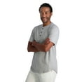 thumbnail image 3 of Chaps Men's Short Sleeve Three Button Henley - Sizes XS up to 2XL, 3 of 3