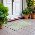 thumbnail image 6 of Addison Rugs Chantille Indoor/Outdoor Transitional Modern Aloe Washable Rectangle Rug, 1'8" x 2'6", 6 of 6