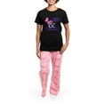 thumbnail image 4 of CafePress - 40 And Fabulous Women's Dark Pajamas - Women's Short Sleeve Print T-Shirt and Pants Dark Cotton Pajama Set, 4 of 7