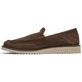 thumbnail image 3 of Rockport Axelrod Crush Back Men's Java Nubuck Loafers 8W, 3 of 5