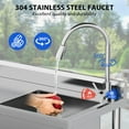 thumbnail image 3 of Garvee Utility Sink,39"x20"x37" Freestanding Single Bowl Kitchen Sink with Faucet & Drainboard,Stainless Steel Sink with Storage Shelves for Laundry Room Bathroom Farmhouse, 3 of 8