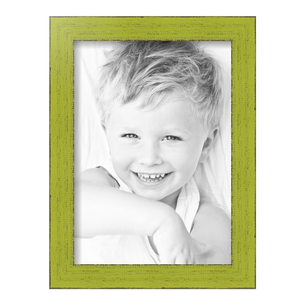 ArtToFrames 10" x 14" Modern Green Picture Frame, 10x14 inch Green Wood Poster Frame (WOM-4589), Pack